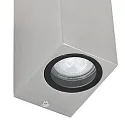 Außenwandleuchte LOGAN, IP44, Up/Down, Eckig, inkl. 2x GU10 LED 4W 2700K 345lm (schaltbar)