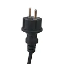 Steinhauer Outdoor Erdspieß-Strahler NOVA, IP54, inkl. GU10 LED 4W 2700K 345lm, dreh- und neigbar, mit Steckerkabel, schwarz matt