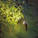 Steinhauer Outdoor Erdspieß-Strahler NOVA, IP54, inkl. GU10 LED 4W 2700K 345lm, dreh- und neigbar, mit Steckerkabel, schwarz matt