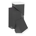 Steinhauer LED Außenwandleuchte JACK, IP67, 2x 6.5W 2700K 295lm, verstellbar, schwarz matt / Abdeckungen mattweiß