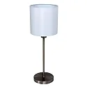 Mexlite Table lamp NOOR, 1 flame, steel