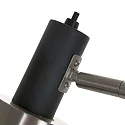 anne light & home Stehleuchte  FJORGARD, 2-flammig, 2x E27, 1 Schalter pro Kopf, neigbar, schwarz / Metall