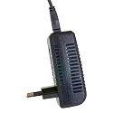 Steinhauer LED Deckenfluter ZODIAC, inkl. Leseleuchte mit Gelenkarm, 25+6W 2700K 2200+700lm, mit Touch-Dimmer, stahl gebürstet