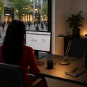 Steinhauer LED Tischleuchte ZODIAC, mit Gelenkarm, 6W 2700K 700lm, CRi >90, mit Touch-Dimmer, schwarz matt