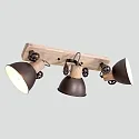 Mexlite Mexlite Spot GEARWOOD, 3 flames, anthracite