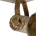 Mexlite Mexlite Spot GEARWOOD, 3 flames, bronze