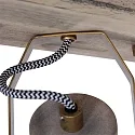 Mexlite Mexlite Spot GEARWOOD, 3 flames, bronze