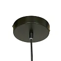 anne light & home Pendelleuchte BANGALORE, E27, Reispapier-Optik, naturbraun