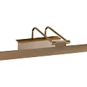 Steinhauer Wall luminaire LITHO LED, 1 flame, 60cm, bronze