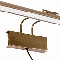 Steinhauer Wall luminaire LITHO LED, 1 flame, 60cm, bronze