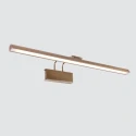Steinhauer LED Bilderleuchte LITHO, 60cm, 9W 2200-4000K (CCT) 850lm, CRi >90, dimmbar, neigbar, Euro-Steckerkabel, bronze
