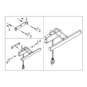 Steinhauer LED Bilderleuchte LITHO, 60cm, 9W 2200-4000K (CCT) 850lm, CRi >90, dimmbar, neigbar, Euro-Steckerkabel, bronze