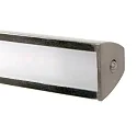 Steinhauer LED Bilderleuchte LITHO, 60cm, 9W 2200-4000K (CCT) 850lm, CRi >90, dimmbar, neigbar, Euro-Steckerkabel, stahl gebürstet