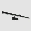 Steinhauer LED Bilderleuchte LITHO, 60cm, 9W 2200-4000K (CCT) 850lm, CRi >90, dimmbar, neigbar, Euro-Steckerkabel, schwarz matt