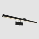 Steinhauer LED Bilderleuchte LITHO, 60cm, 9W 2200-4000K (CCT) 850lm, CRi >90, dimmbar, neigbar, Euro-Steckerkabel, schwarz matt