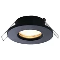 recessed luminaire PÉLITE SPOT round, rigid, with open cable GU10 IP44