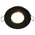 recessed luminaire PÉLITE SPOT round, rigid, with open cable GU10 IP44