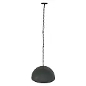 Steinhauer Steinhauer Pendant luminaire SEMICIRKEL, 1 flame, 50cm, black