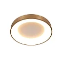 ceiling luminaire RINGLEDE - Ø 38CM round, medium, direct / indirect IP20, gold dimmable