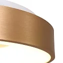 Steinhauer LED Deckenleuchte RINGLEDE, Ø 48cm, 40W 2700K 3600lm, direkt / indirekt, dimmbar, gold matt