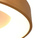 Steinhauer LED Deckenleuchte RINGLEDE, Ø 48cm, 40W 2700K 3600lm, direkt / indirekt, dimmbar, gold matt