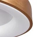 Steinhauer LED Deckenleuchte RINGLEDE, Ø 48cm, 40W 2700K 3600lm, direkt / indirekt, dimmbar, gold matt