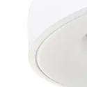 Steinhauer LED Deckenleuchte RINGLEDE, Ø 48cm, 40W 2700K 3600lm, direkt / indirekt, dimmbar, weiß matt