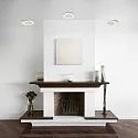 Steinhauer LED Wand- und Deckenleuchte LIDO, indirekt, mit Loch-Diffusor, 8W 2700K 700lm, CRi >90, verstellbar, dimmbar, weiß matt