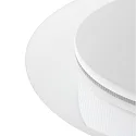 Steinhauer LED Wand- und Deckenleuchte LIDO, indirekt, mit Loch-Diffusor, 8W 2700K 700lm, CRi >90, verstellbar, dimmbar, weiß matt