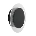 Steinhauer LED Wand- und Deckenleuchte LIDO, indirekt, mit Loch-Diffusor, 8W 2700K 700lm, CRi >90, verstellbar, dimmbar, schwarz matt