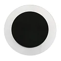 Steinhauer LED Wand- und Deckenleuchte LIDO, indirekt, mit Loch-Diffusor, 8W 2700K 700lm, CRi >90, verstellbar, dimmbar, schwarz matt