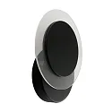 Steinhauer LED Wand- und Deckenleuchte LIDO, indirekt, mit Loch-Diffusor, 8W 2700K 700lm, CRi >90, verstellbar, dimmbar, schwarz matt