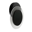 Steinhauer LED Wand- und Deckenleuchte LIDO, indirekt, mit Loch-Diffusor, 8W 2700K 700lm, CRi >90, verstellbar, dimmbar, schwarz matt