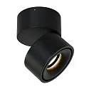 Mexlite LED Deckenstrahler FEZ, 1-flammig, IP20, 8W 2700K 700lm, dreh- und schwenkbar, dimmbar, schwarz matt