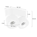Mexlite Strahler 2-fl. 