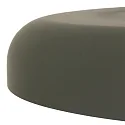 Steinhauer Pendelleuchte KRISIP, Ø 50cm, flach, E27, Metall, grau matt