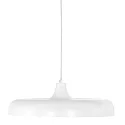 Steinhauer Pendelleuchte KRISIP, Ø 50cm, flach, E27, Metall, weiß matt