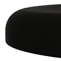 Steinhauer Pendelleuchte KRISIP, Ø 50cm, flach, E27, Metall, schwarz matt