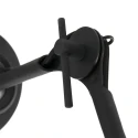 anne light & home Wandleuchte KASKET, E27, mit Gelenkarm + Schnurschalter, schwarz matt