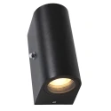 Steinhauer Steinhauer Outdoor wall luminaire, LED, 2 flames, 4W, 2700K, IP44, black