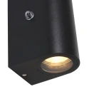 Steinhauer Steinhauer Outdoor wall luminaire, LED, 2 flames, 4W, 2700K, IP44, black