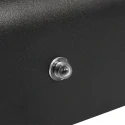 Steinhauer Steinhauer Outdoor wall luminaire, LED, 2 flames, 4W, 2700K, IP44, black