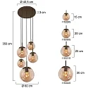 Steinhauer Pendelleuchte 5-fl. 