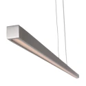 Mexlite LED Pendelleuchte DANSKE, 114cm, 20W 2700K 2000lm, CRi >90, mit Touch-Dimmer, stahl gebürstet