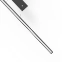 Mexlite LED Pendelleuchte DANSKE, 114cm, 20W 2700K 2000lm, CRi >90, mit Touch-Dimmer, schwarz matt