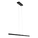 Mexlite LED Pendelleuchte DANSKE, 114cm, 20W 2700K 2000lm, CRi >90, mit Touch-Dimmer, schwarz matt