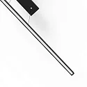 Mexlite LED Pendelleuchte DANSKE, 114cm, 20W 2700K 2000lm, CRi >90, mit Touch-Dimmer, schwarz matt