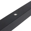 Mexlite LED Pendelleuchte DANSKE, 114cm, 20W 2700K 2000lm, CRi >90, mit Touch-Dimmer, schwarz matt