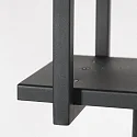 Mexlite pendant luminaire BUCKLEY 4 flames, with shelf E27 IP20, black matt dimmable