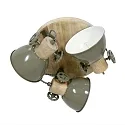 Mexlite Mexlite Spot GEARWOOD, 3 flames, green
